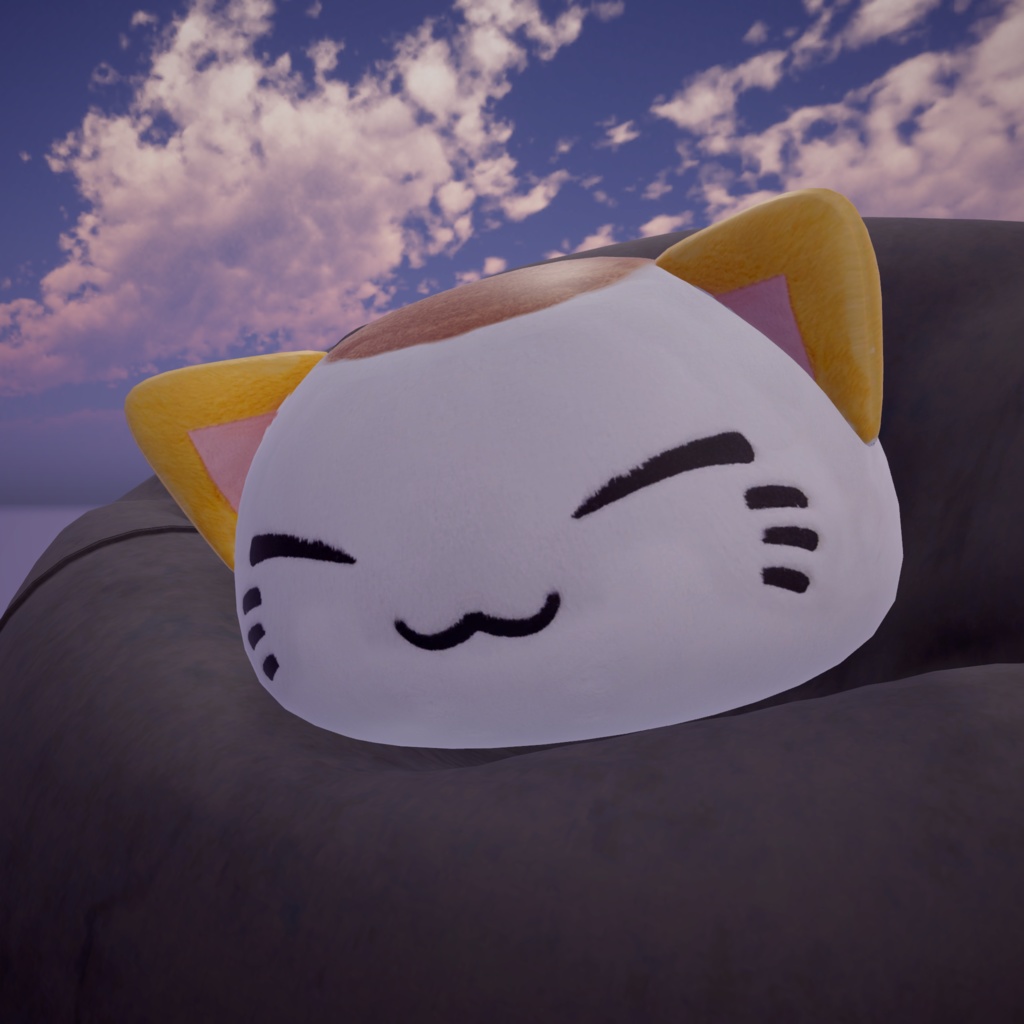 3Dモデル 懒人沙发/ラクなソファ