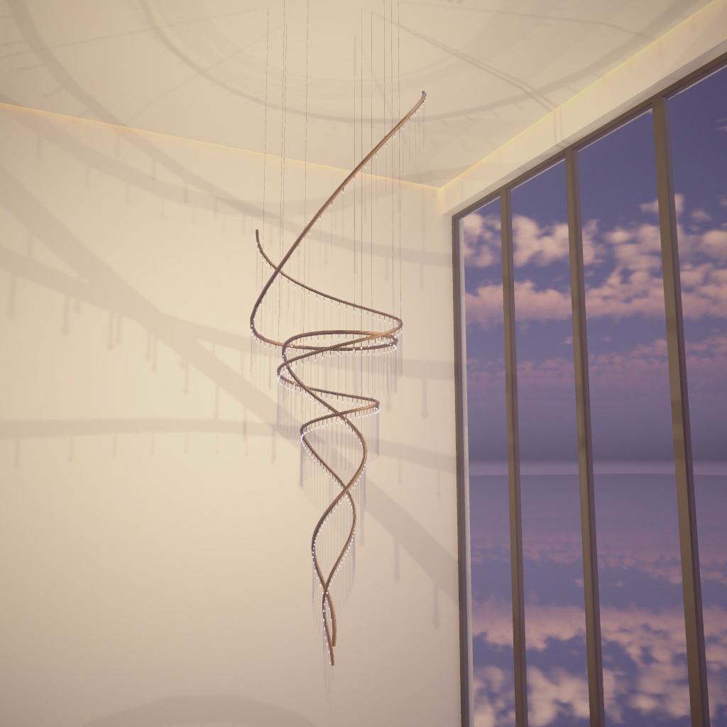 大型吊灯/大型シャンデリア