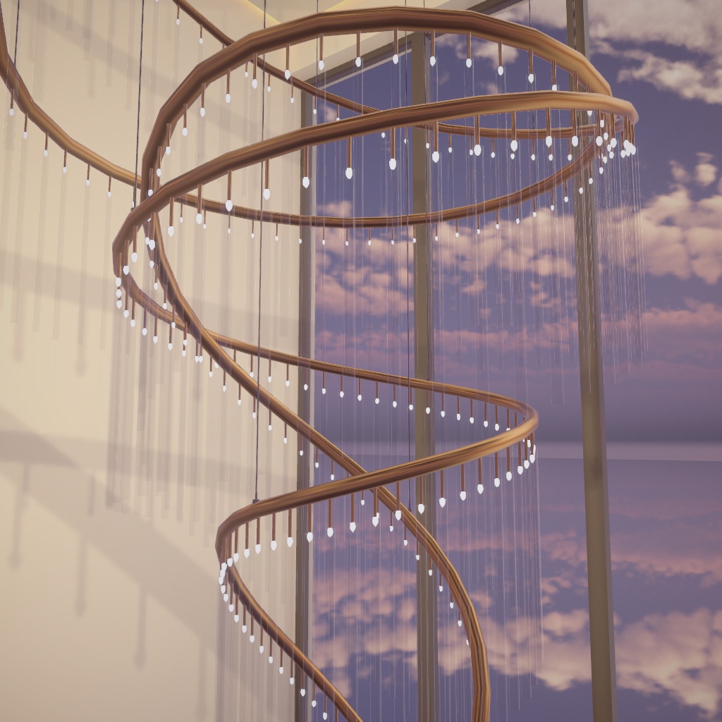 大型吊灯/大型シャンデリア