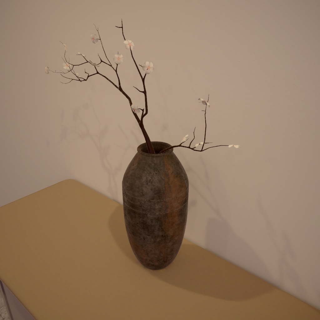 干枝花瓶/ドライフラワーの花瓶