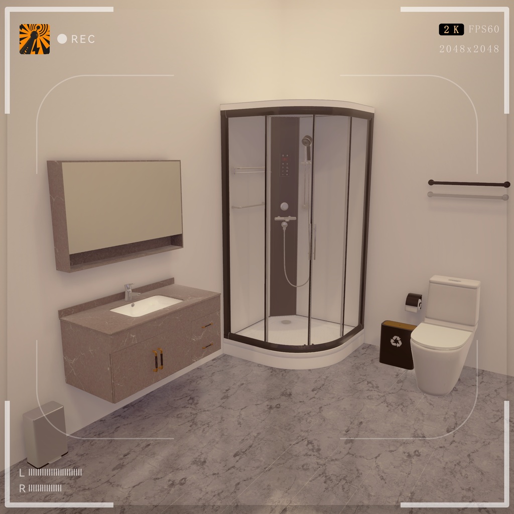 卫生间套件/トイレセット