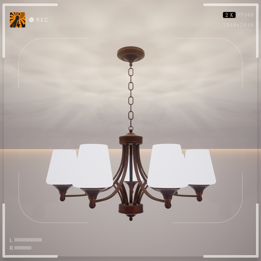 美式吊灯/アメリカンシャンデリア