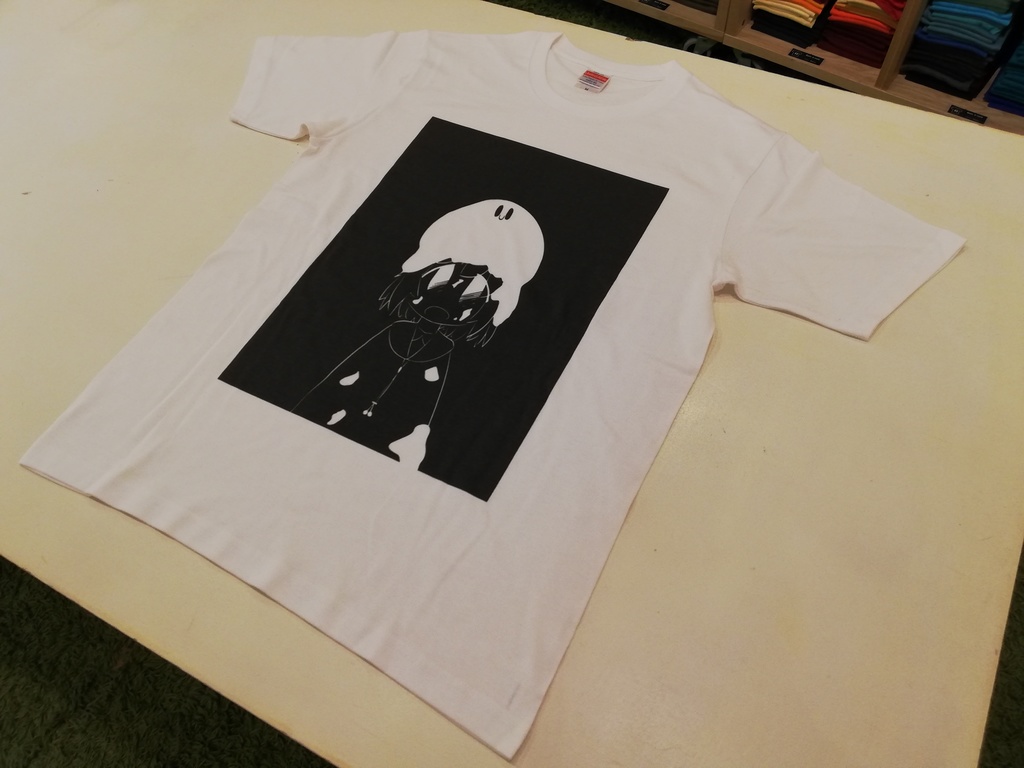 イラストTシャツ(ホワイト)