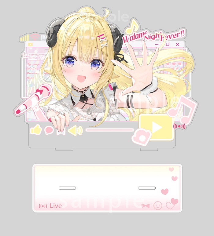 角巻わためアクリルスタンド（歌枠）(C108)