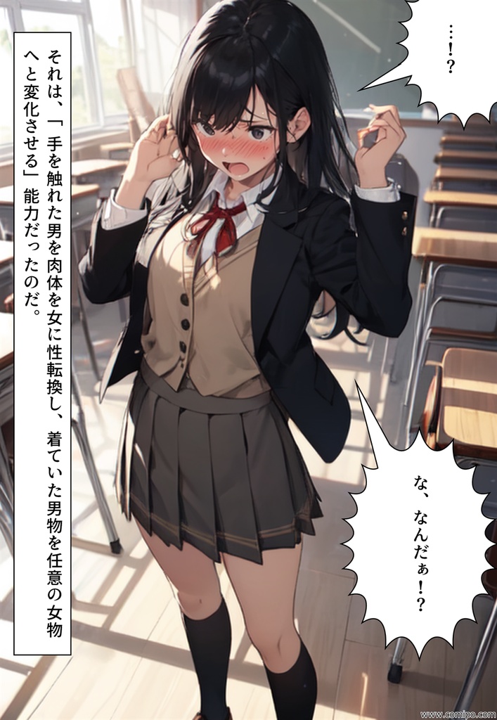 ブルー・バード 集団性転換&強制女装パニック