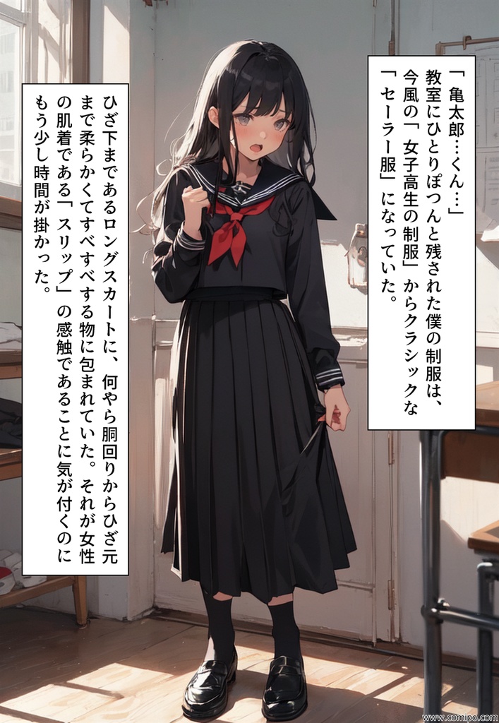 ブルー・バード 集団性転換&強制女装パニック