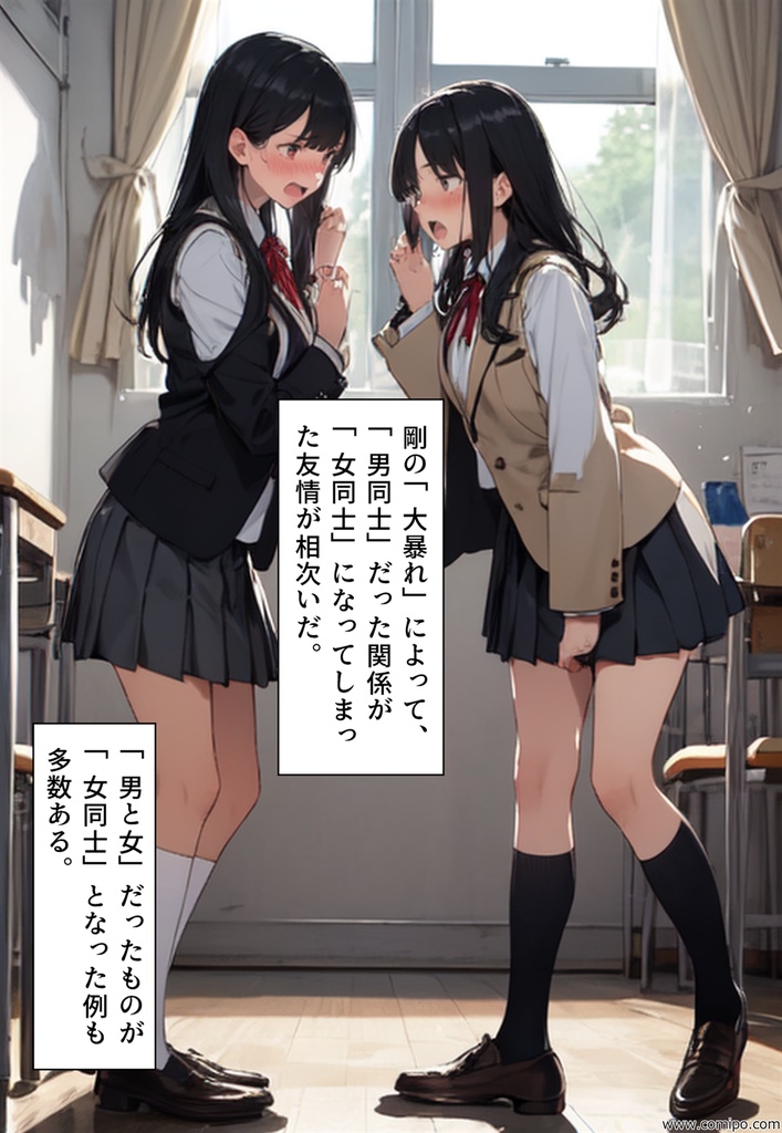 ブルー・バード 集団性転換&強制女装パニック