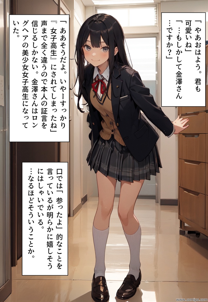 あこがれの先生 強制女体化&女装の日々