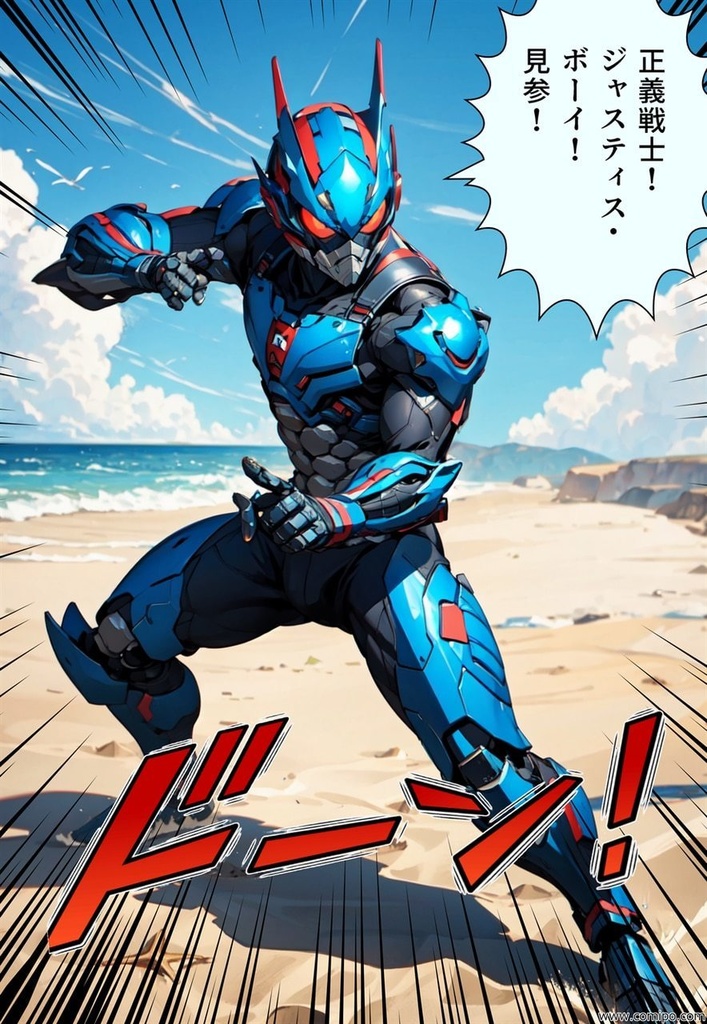 真・正義戦士ジャスティス・ボーイ 完全版 第6巻 「怪人・クラゲ小僧とビキニ水着」