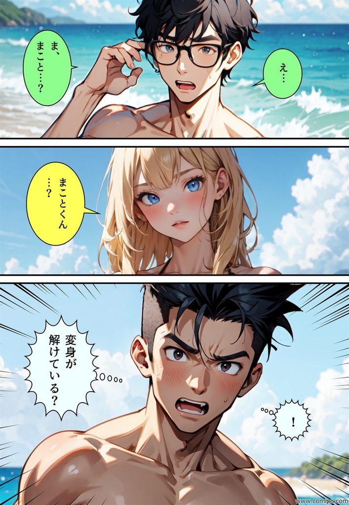 真・正義戦士ジャスティス・ボーイ 完全版 第6巻 「怪人・クラゲ小僧とビキニ水着」