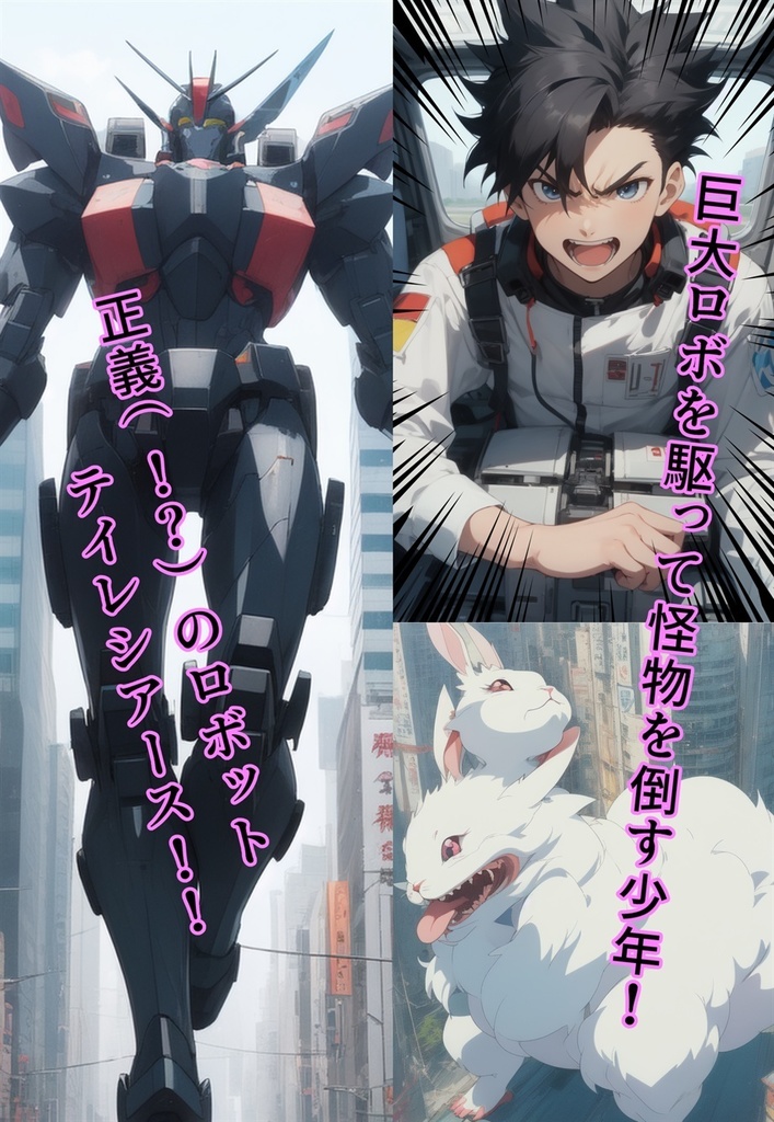 地球防衛ロボ テイレシアース 全人類美少女計画を阻止せよ!