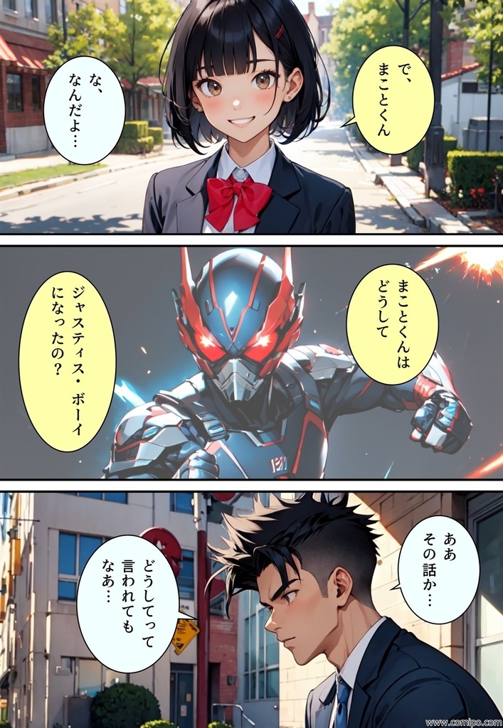 真・正義戦士ジャスティスボーイ 第7話「黒服兄妹とバニー・ガール(前編)」