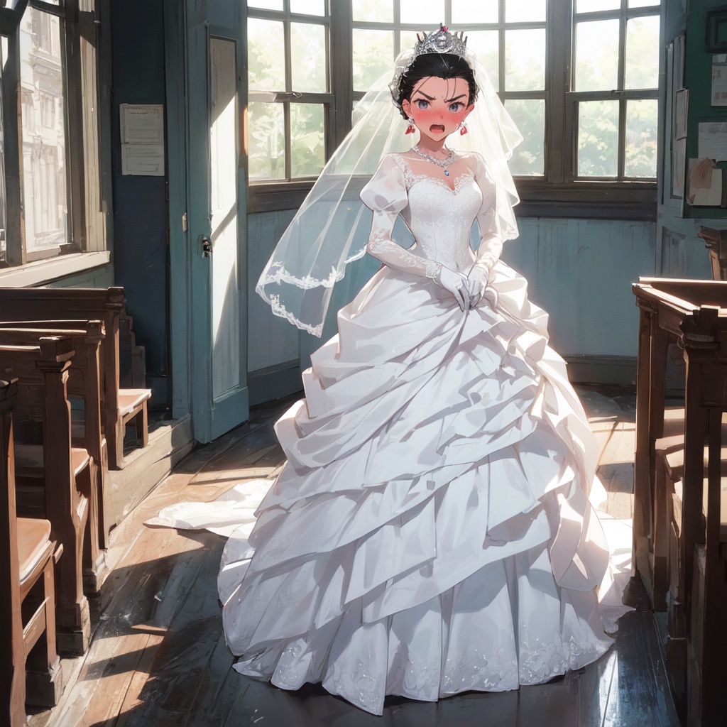 100円画集「ウェディング・ドレスパニック!新郎新婦にされた男たち、体験版+おまけ」