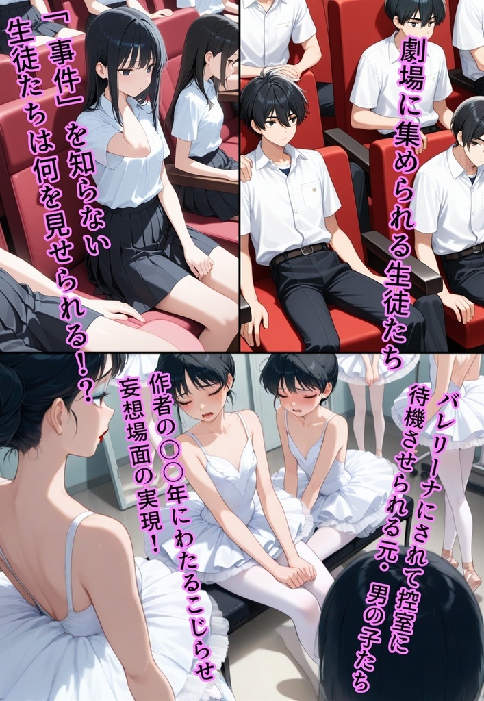 困惑の白鳥 トゥシューズを履かされた男たち