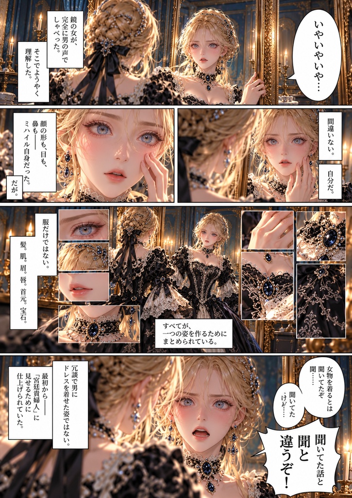 カーテシー・クラブ 女帝陛下の逆転舞踏会