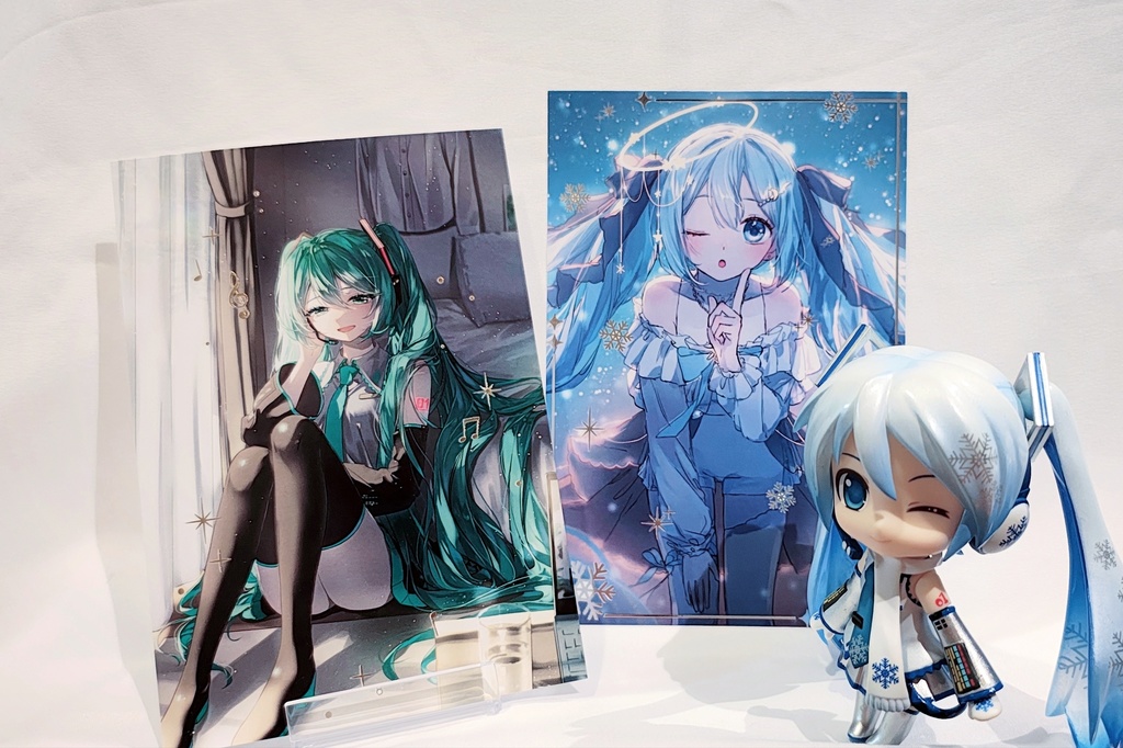 初音ミクポストカード全2種