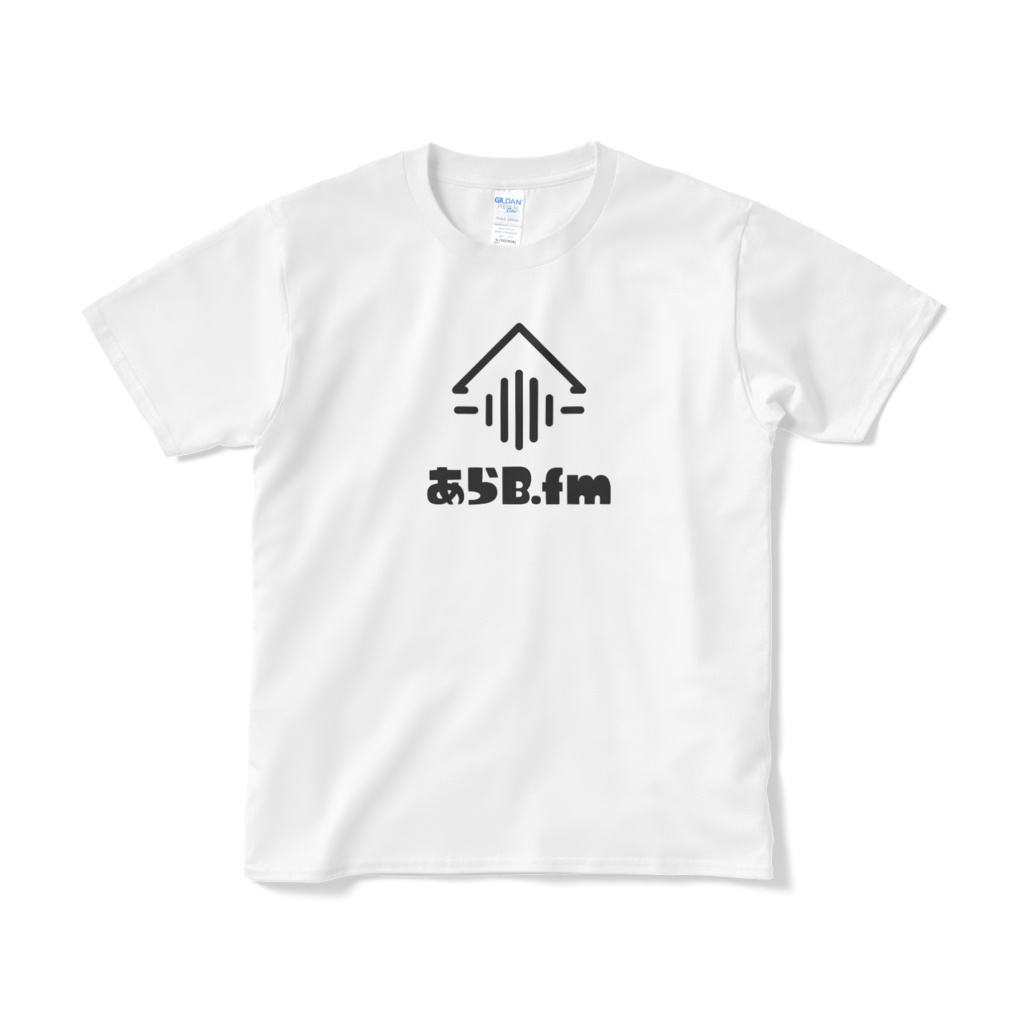 あらBfmロゴTシャツ_白