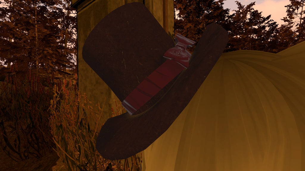 アンティークな帽子