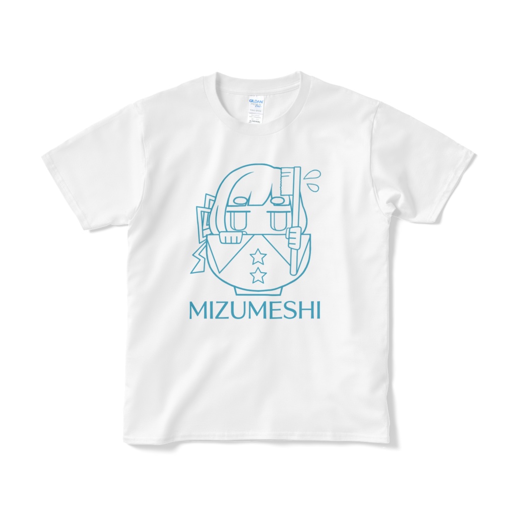MIZUMESHI Tシャツ【ホワイト】