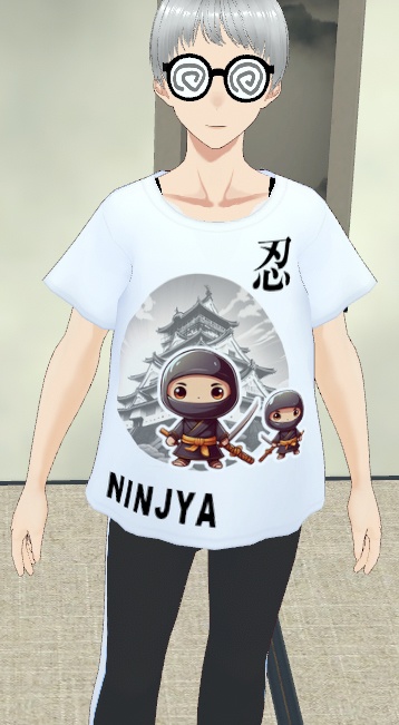 忍者Tシャツ