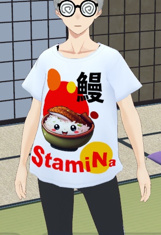 うな丼Tシャツ