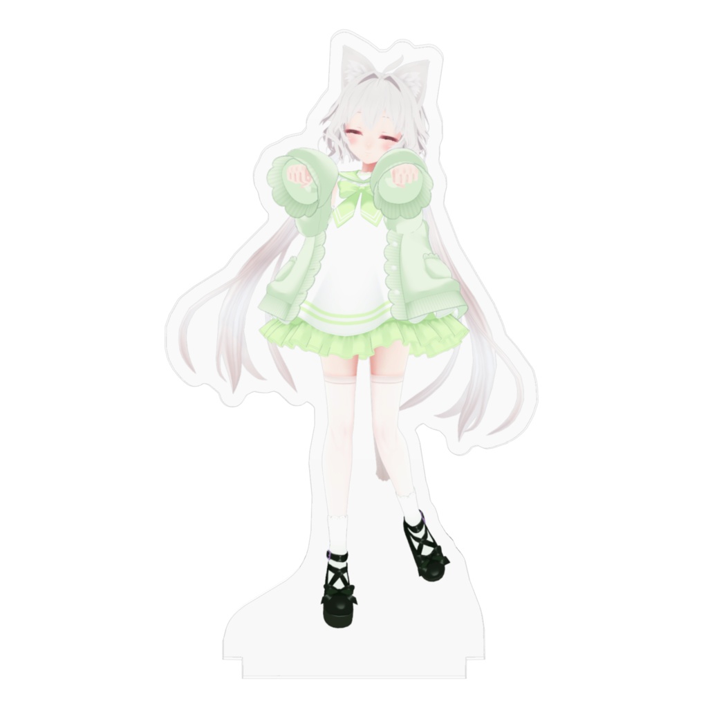 花絵さいアクリルフィギュア(ノーマル夏)