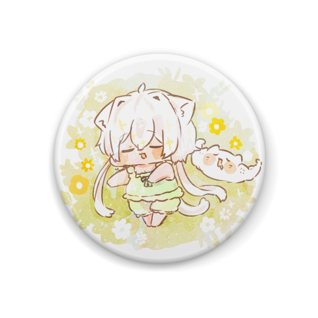 おちびさいちゃん缶バッジ(すやすや)