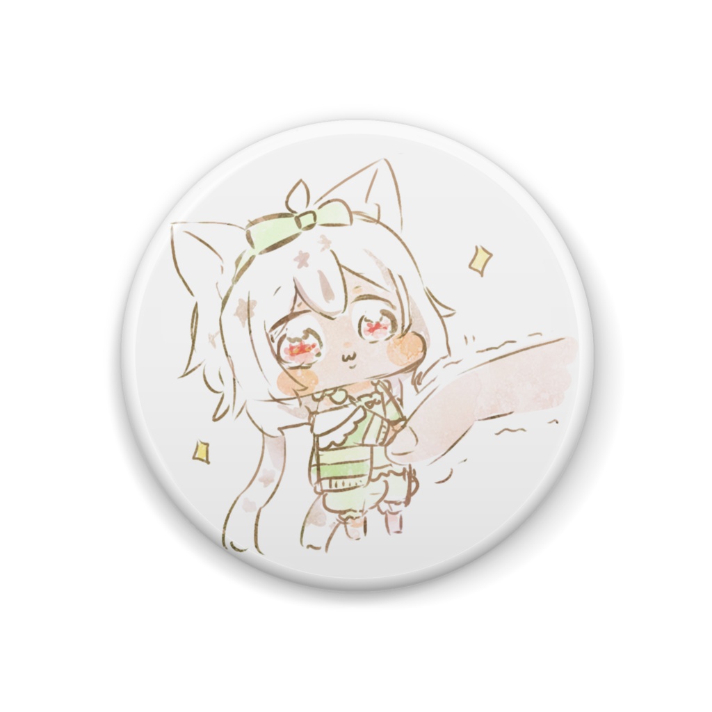 おちびさいちゃん缶バッジ（ぎゅっ）