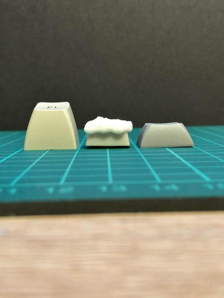 雪原キーキャップ / Snowfield