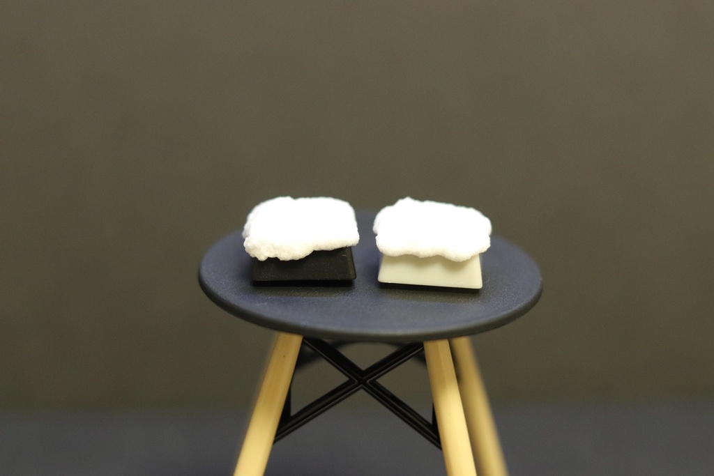 雪原キーキャップ / Snowfield