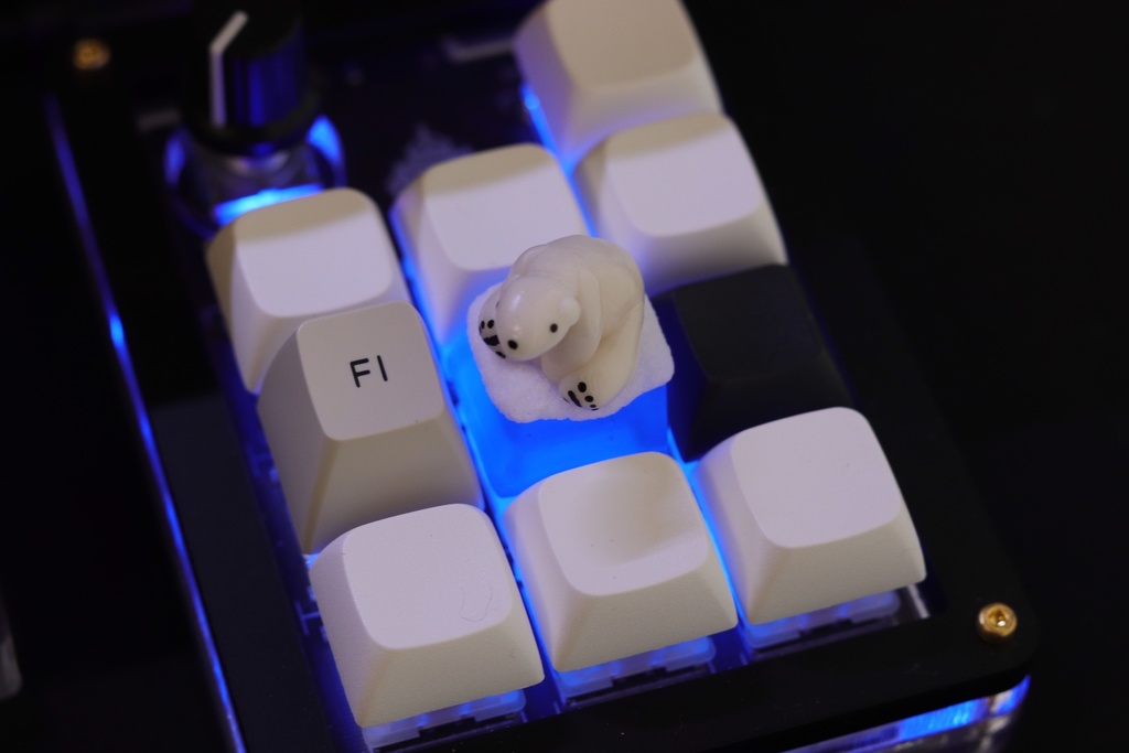 シロクマキーキャップ / Polar bear