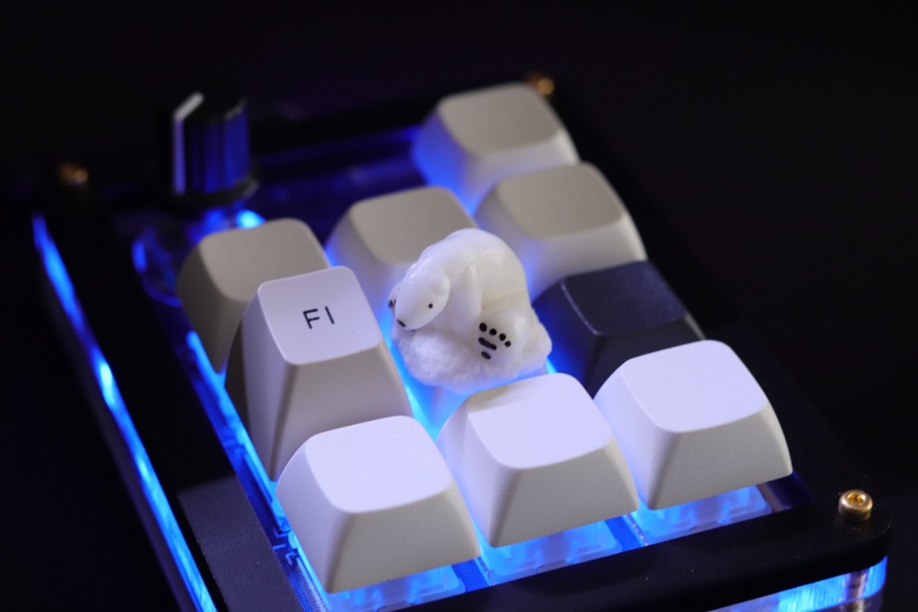 シロクマキーキャップ / Polar bear