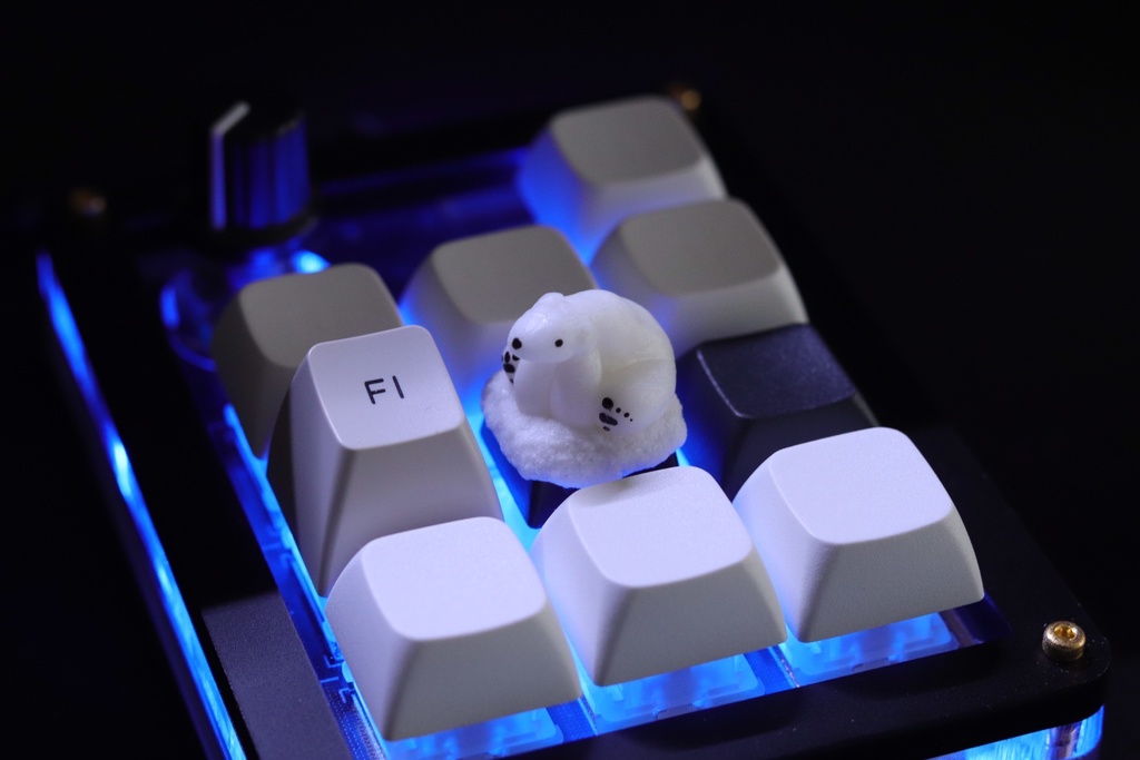 シロクマキーキャップ / Polar bear