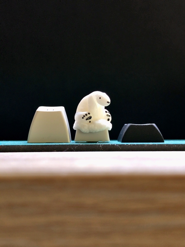 シロクマキーキャップ / Polar bear