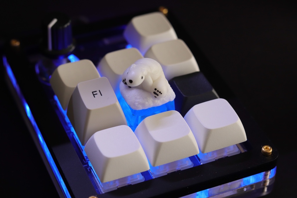 シロクマキーキャップ / Polar bear