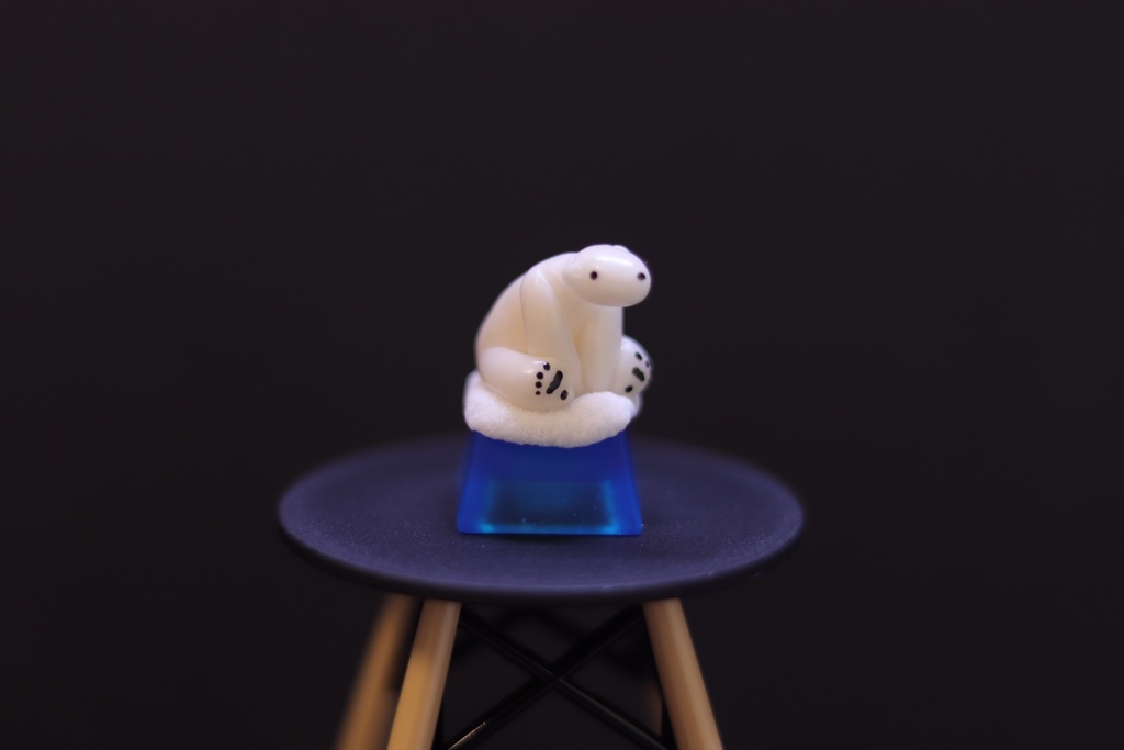 シロクマキーキャップ / Polar bear