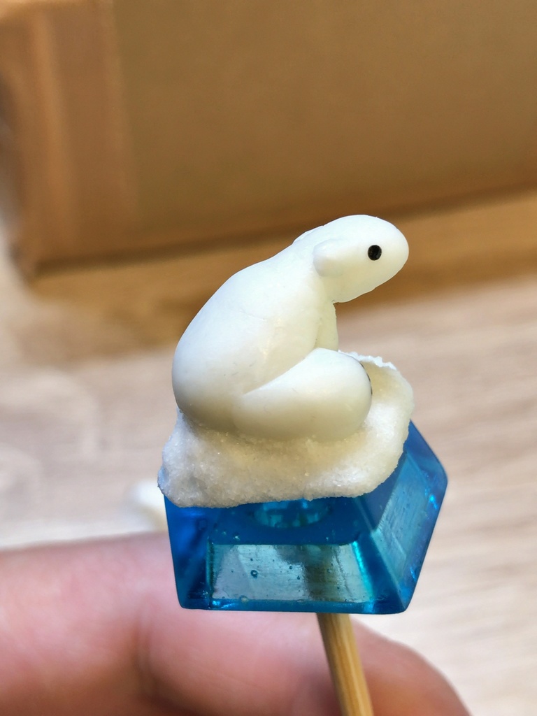 シロクマキーキャップ / Polar bear