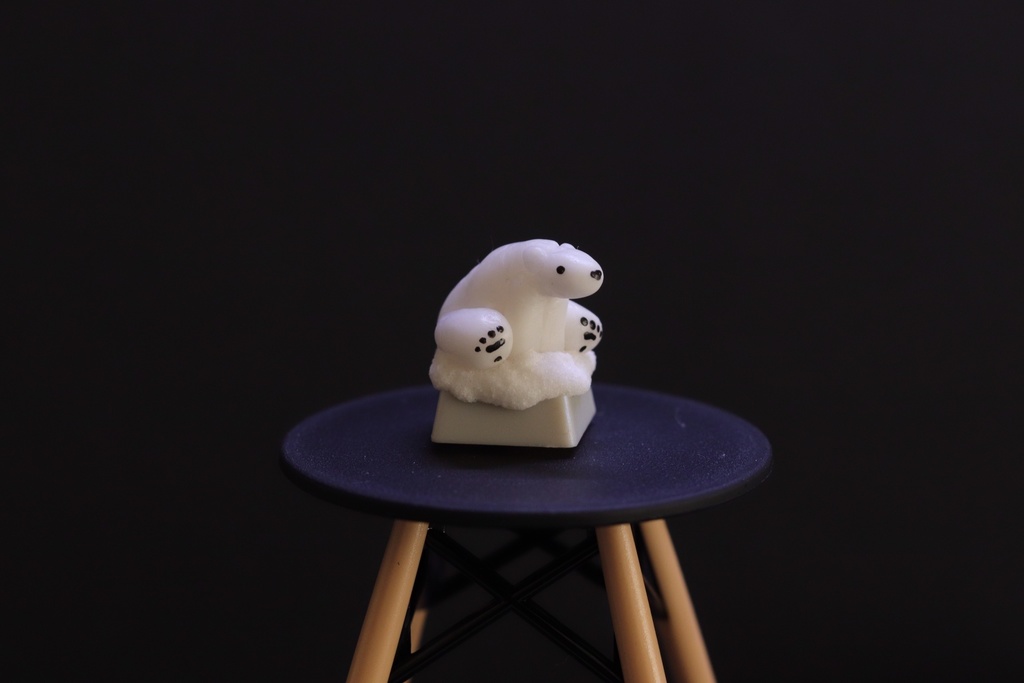 シロクマキーキャップ / Polar bear