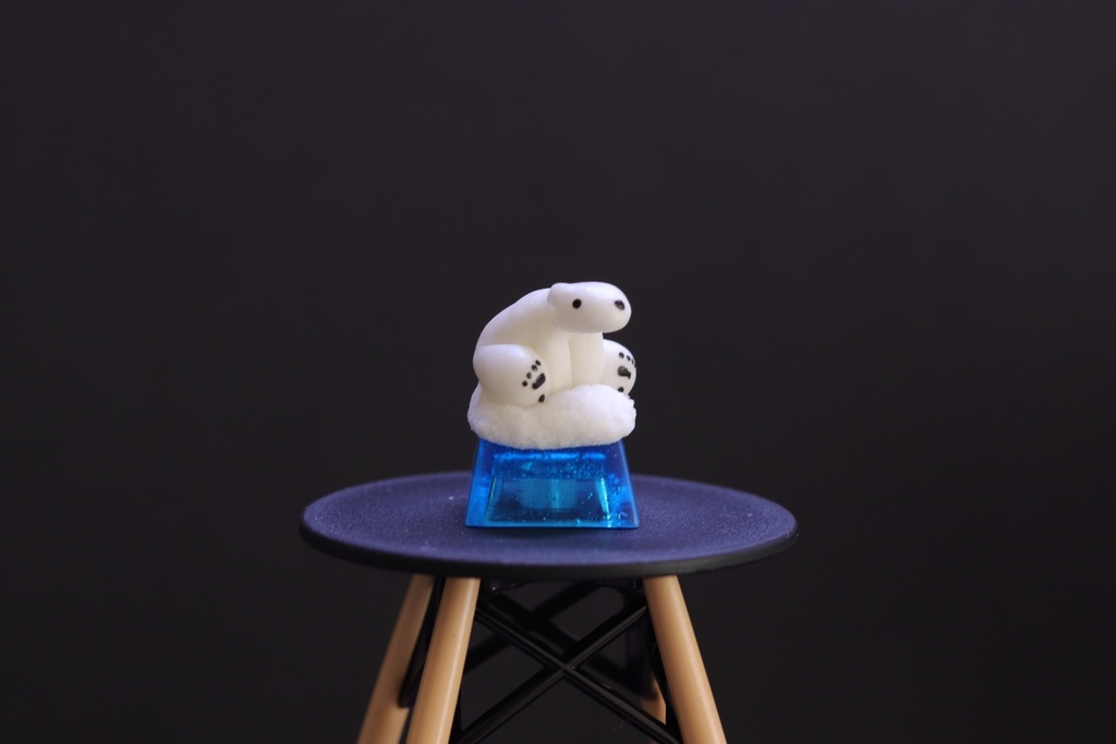シロクマキーキャップ / Polar bear