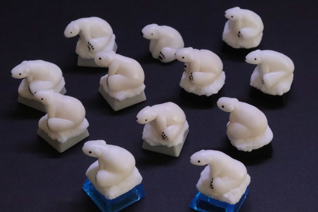 シロクマキーキャップ / Polar bear