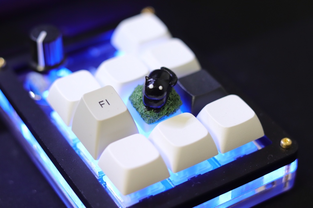 【終売】化け猫キーキャップ / Ghost cat