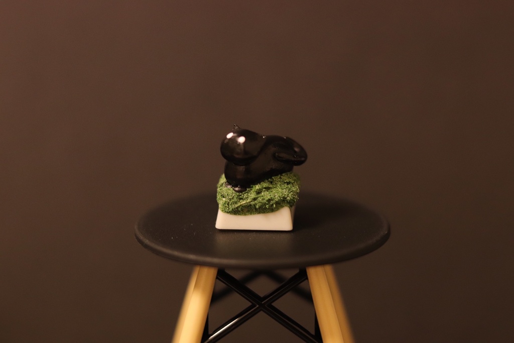 【終売】化け猫キーキャップ / Ghost cat