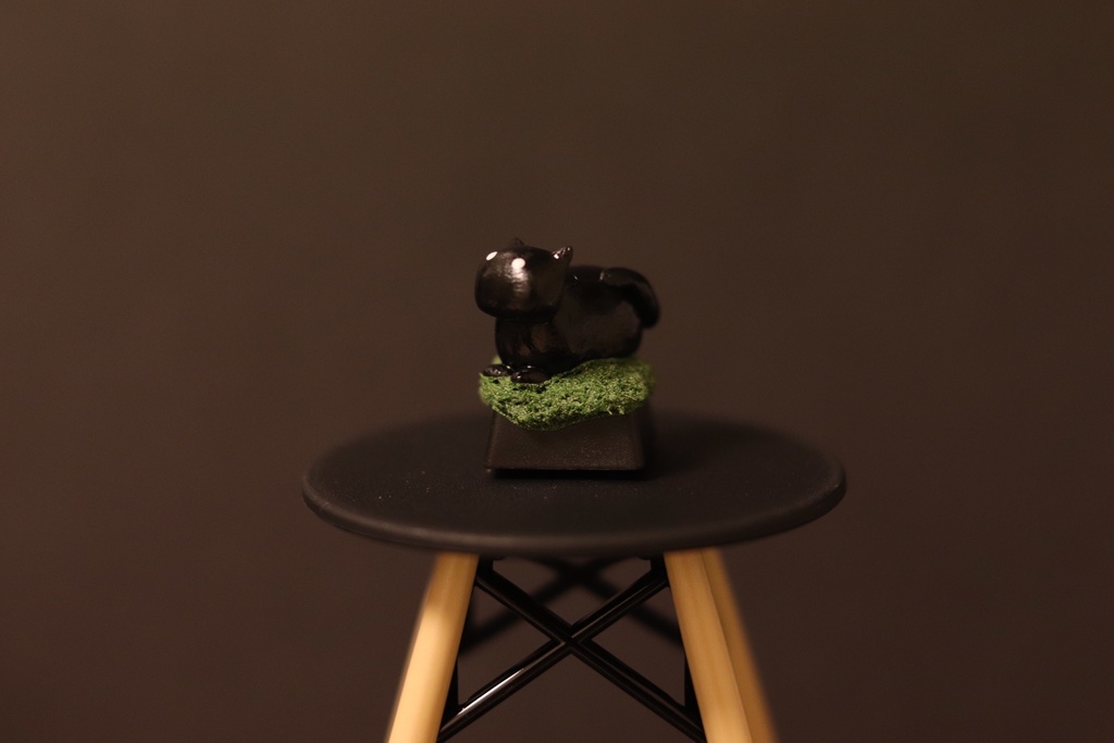 【終売】化け猫キーキャップ / Ghost cat