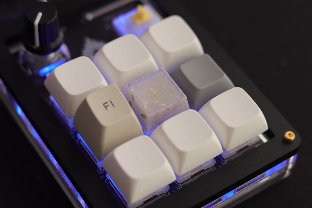 【終売】鉱石キーキャップ / Decoupage series "Ore like"