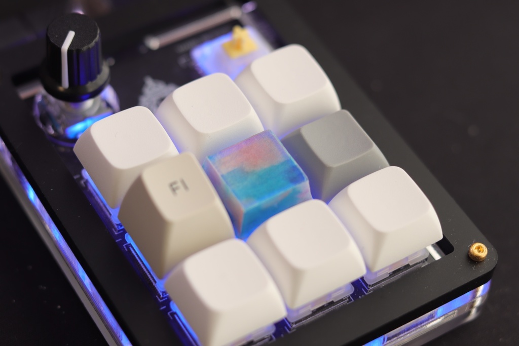 【終売】アートキーキャップ / Decoupage series "Art"