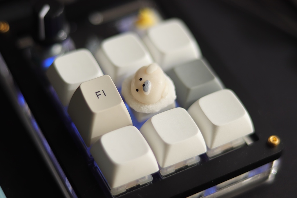 アザラシキーキャップ / Slacking seal