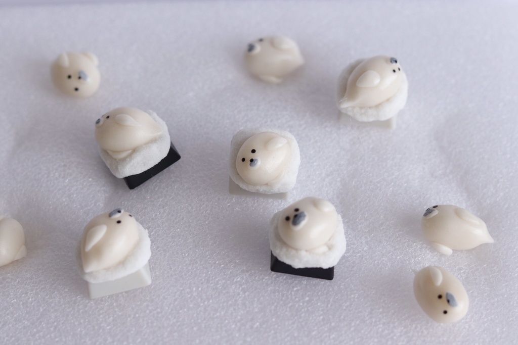 アザラシキーキャップ / Slacking seal