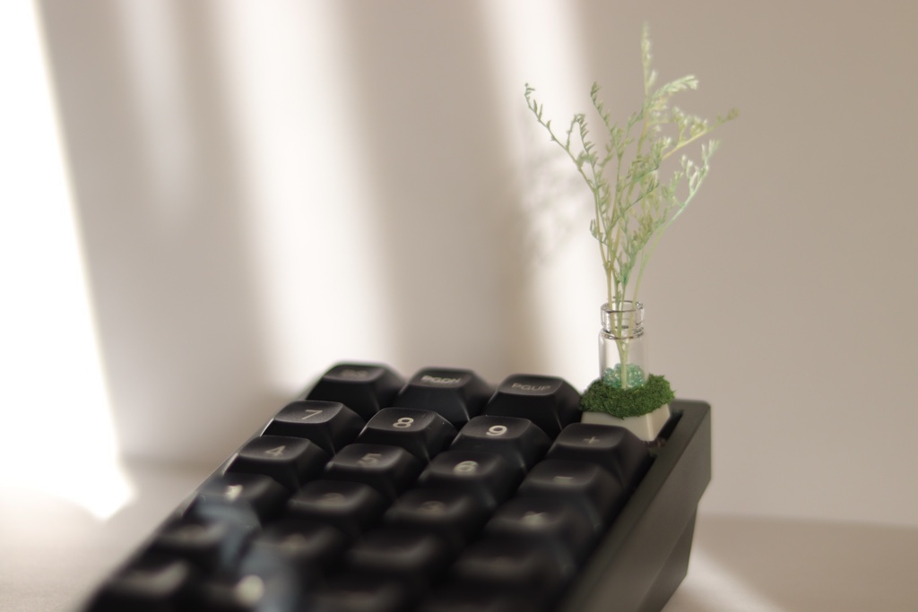 ボトルメール&レターツリーキーキャップ /  Message in a bottle & Letter tree