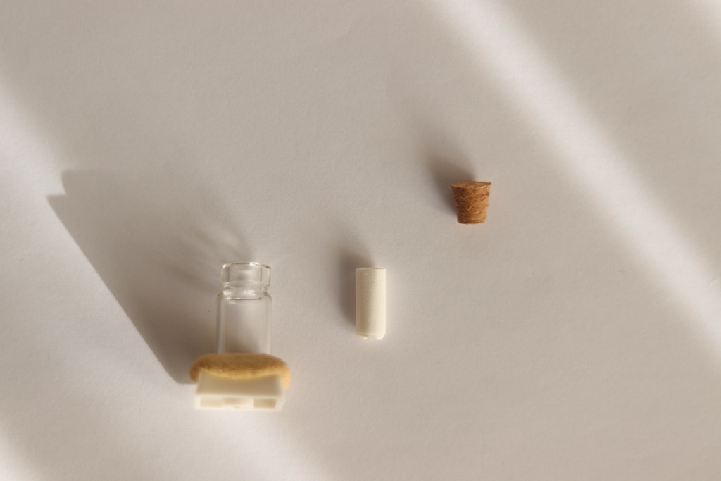 ボトルメール&レターツリーキーキャップ /  Message in a bottle & Letter tree