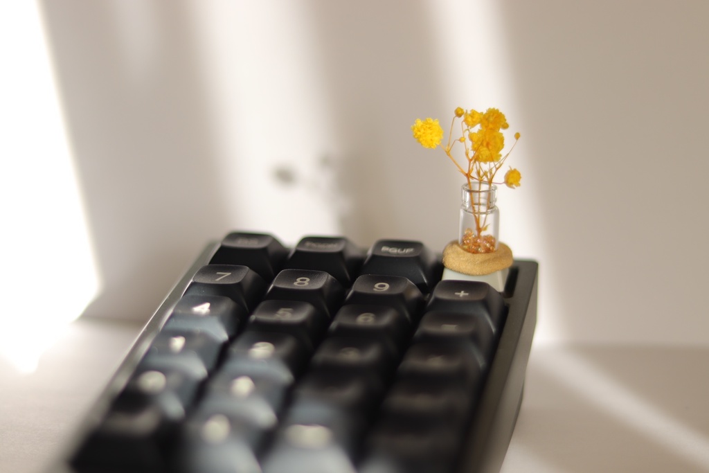 ボトルメール&レターツリーキーキャップ /  Message in a bottle & Letter tree